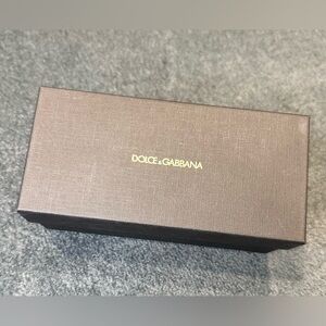 Dolce & Gabbana Black Box with Gold Logo